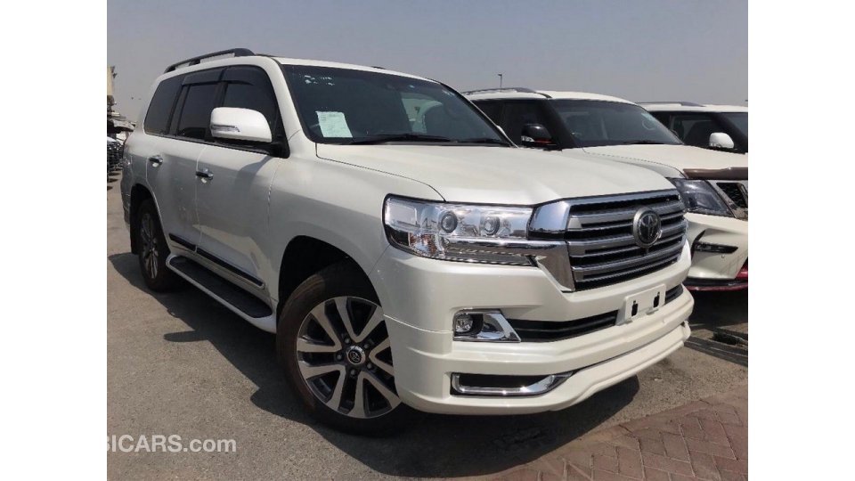 Buy import toyota land cruiser white car in import - dubai in