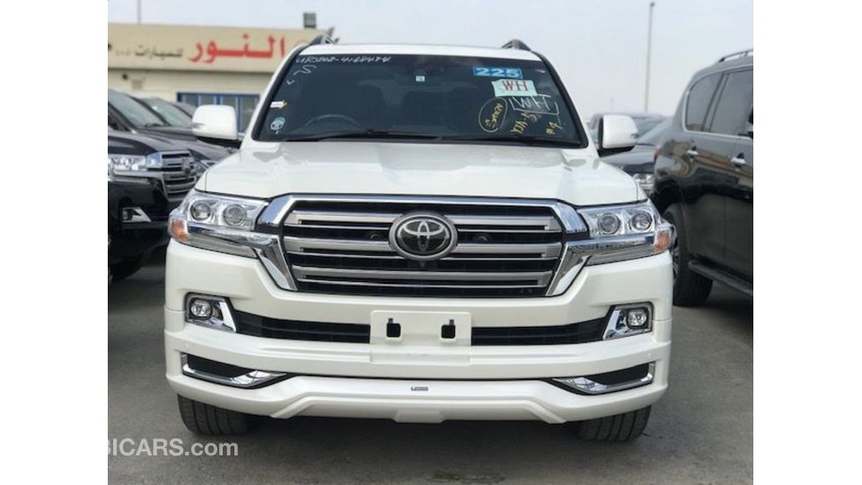 Buy import toyota land cruiser white car in import - dubai in